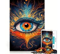 The Third Eye Is Activated 1000 Piece Jigsaw Puzzle for Teenagers Reason Skill Toy Stress Free Exact Cut Lovely Present (50x75cm)