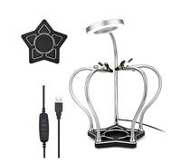 The Third Hand 5Pcs Flexible Arms Third Pana Hand Soldering Helping Hands Multifunction Soldering Station Vise Welding Repair Tool (Color : NEW-5star-USB)