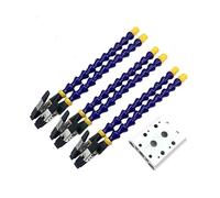 The Third Hand Bench Vise Table Clamp Soldering Station with 2/4/6 Arms Soldering Iron Holder PCB Vise Hand Station Welding Repair Tools 25CM (Color : 6 Arms Fixture)