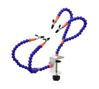 The Third Hand Multi Soldering Helping Hand Third Hand Tool with 4PCS Flexible Arms Soldeirng Station Holder for PCB Welding Repair (Color : N-Y4BE-SY9)