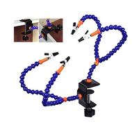 The Third Hand Multi Soldering Helping Hands Third Hand Tool with 4Pcs Flexible Arms Soldeirng Station Holder for PCB Welding Repair (Color : N-Y4-BE9)