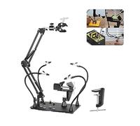 The Third Hand Removable Magnetic PCB Circuit Board Fixed Fixture Soldering Third Hand Welding Station Soldering Holder Repair Tools (Color : 8AB-3C-S)