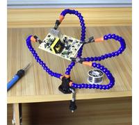 The Third Hand Soldering Station Fixture PCB Circuit Board Soldering Tool Electric Iron Welding Station Auxiliary Bracket Holder Universal Fixture(4Claw[ZhuoClamp])