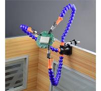 The Third Hand Soldering Station Fixture PCB Circuit Board Soldering Tool Electric Iron Welding Station Auxiliary Bracket Holder Universal Fixture(3claw[Zhuoclamp])