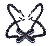 The Third Hand Soldering Station with 4Pc Flexible Arms Soldering Iron Holder Third Helping Hand Tool PCB Welding Repair Welding Tool