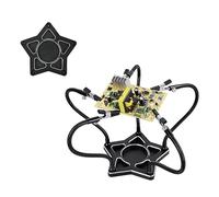 The Third Hand Soldering Third Hand with 3X LED Lighting Magnifying Glass Soldering Helping Hands Tool Welding Repair Workbench (Color : T-Star-BK9, Size : 3X_55MM)