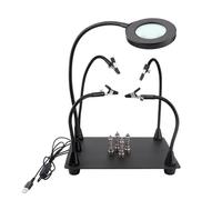 The Third Hand W608 Universal Soldering Station Strong Magnetic Assisted Fixture Repair Welding 6 Times High Definition Mobile Phone Repair Circuit Board