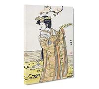 The Third Segawa Kikunojo By Katsukawa Shunko Canvas Print | Gallery Wrapped 30mm Frame Wall Art | 20x14 inches | Ready to Hang | Asian Picture | Living Room Bedroom Lounge Office