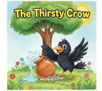 The Thirsty Crow: A Short Moral Story for Kids