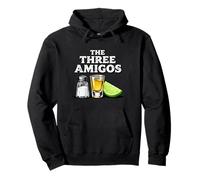 The Three Amigos Lime Salt Tequila Funny Party Pullover Hoodie