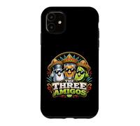 The Three Amigos Salt Lime and Tequila Funny Drinking Party Case for iPhone 11