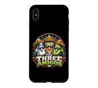 The Three Amigos Salt Lime and Tequila Funny Drinking Party Case for iPhone XS Max
