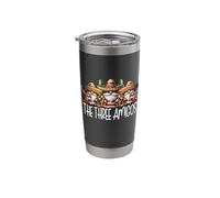 The Three Amigos with Sombrero Funny Cinco De Mayo Gnomes Stainless Steel Insulated Tumbler