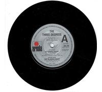 THE THREE DEGREES 7"Single -My Simple Heart/Hot Summer Night,EX+