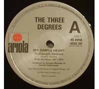 The Three Degrees - My Simple Heart / Hot Summer Night - Three Degrees, The 12"