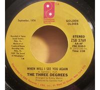 The Three Degrees - When Will I See You Again / Dirty Ol' Man - Three Degrees, The 7" 45