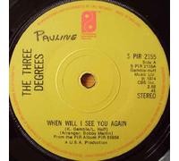 The Three Degrees - When Will I See You Again - Three Degrees 7" 45