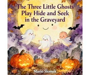 The Three Little Ghosts Play Hide and Seek in the Graveyard: A Cozy Halloween Story for Kids