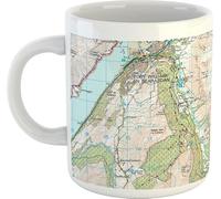 The Three Peaks Mugs - Ben Nevis - Scafell Pike - Snowdonia - 300ml - Dishwasher and Microwave Safe (Ben Nevis)