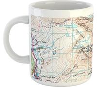 The Three Peaks Mugs - Ben Nevis - Scafell Pike - Snowdonia - 300ml - Dishwasher and Microwave Safe (Snowdonia)