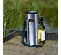 The Three Rivers Hamper Co. Three Rivers Bottle Carrier Navy
