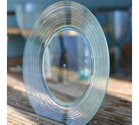 The Three Rivers Hamper Co. Three Rivers Recycled Look Set of 4 Picnic Plates