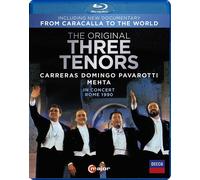 The Original Three Tenors [José Carreras; Placido Domingo; Luciano Pavarotti; Maggio Musicale Fiorentino; Teatro dell'Opera di Roma; Zubin Mehta] [C Major Entertainment: 758804] [Blu-ray] [2021] [NTSC]