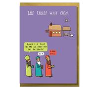 The Three Wise Men - Fancy A Pint Before We Drop Off The Presents? Funny Christmas Card