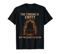 The Throne is Empty But The Legacy Lives On Tribute T-Shirt