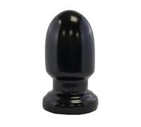 The Thud 5 Inch Butt Plug Soft TPE Rubber with Flared Base - Black by Prowler RED - Comfortable and Stimulating Anal Pleasure