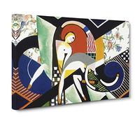 The Thundershower By Henry Lyman Sayen Canvas Print | Gallery Wrapped 30mm Frame Wall Art | 30x20 inches | Ready to Hang | Classic Picture | Living Room Bedroom Lounge Office