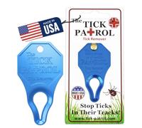 The Tick Patrol Tick Remover Tool - for People & Pets - Stop Ticks in Their Tracks! (Assorted Colors)