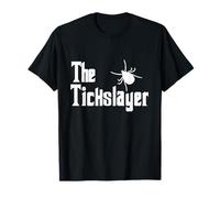 The Tick Slayer Camping Hiking Bug Ticks Summer Camp T-Shirt