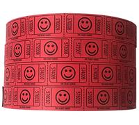 The Ticket Gurus-(4) Single Red Smile Rolls- 2000 Tickets Per Roll
