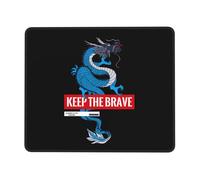 The Tide Of Tsing Lung Multi-Size Rubber-Edged Gaming Mouse Pad (Landscape) â€“ Full-Print, Eco-Friendly 100% Polyester Surface With 3mm Non-Slip Rubber Base For Office, Study & Pc/Console Use