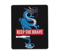 The Tide Of Tsing Lung Multi-Size Rubber-Edged Vertical Mouse Pad â€“ Full-Print, Eco-Friendly 100% Polyester Desk Mat With 3mm Non-Slip Rubber Base For Gaming, Office & Study