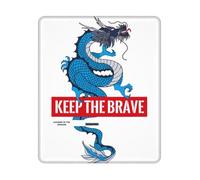 The Tide Of Tsing Lung Non-Slip Rubber Gaming Mouse Pad 10x12 Inches (Vertical Layout) - Premium Full-Print, Eco-Friendly Polyester Top With High-Grip Rubber Base For Office, Study & Pc Gaming