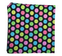 The Tie Co™ Funky Pattern Colourful Bandana - Multi-Use Head, Neck, Face Mask & Scarf Accessory - Pink Green Blue Polka
