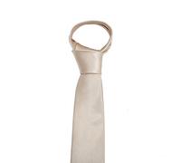 The Tie Co™ Men's Wide 7.5cm Plain Satin Tie (Champagne)