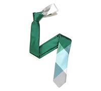 The Tie Co™ Premium Collection Abstract Large Plaid Check Neck Ties (5 - Green/Blue/White)