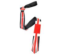 The Tie Co™ Wide & Slim Union Jack Great Britain Pattern Neck Ties (4 - Slim Black Background)