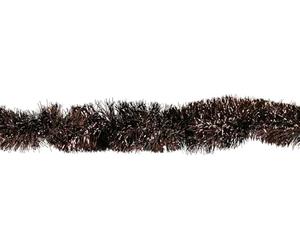 The Tie Company Copper Brown Luxury Christmas Tree Tinsel Decoration - Premium Hanging Ornaments for Indoor/Outdoor Xmas Parties & Seasonal Event Supplies (Pack of 2 (4m))