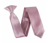 The Tie Company Kids Satin Clip On Ties - Dusty Pink