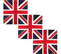 The Tie Company King's Coronation Union Jack Party Supplies - (Flags/Bunting/Accessories) (3 x Bandanna)
