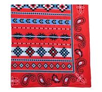 The Tie Company Marijuana Peace & Love Print Men's Cotton Paisley Scarf Headband Bandana - Geometric