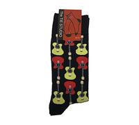 The Tie Studio: Acoustic Guitar Socks - Black (Size 6-11)