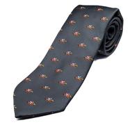 The Tie Studio Polyester Tie - Horses & Jockey Tiny Repeat (1015P)