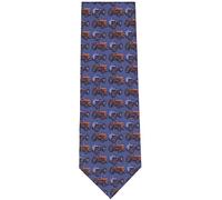 The Tie Studio Polyester Tie - Massey Ferguson Red & Black Ties (0726P)