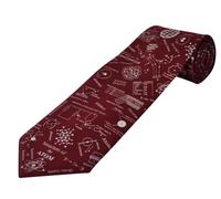 The Tie Studio Structure of Atom on Red (0796)