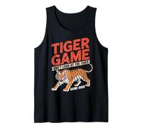 The Tiger Game Funny Tank Top